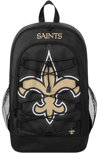 FOCO Backpack NFL Rucksack - BUNGEE New Orleans Saints