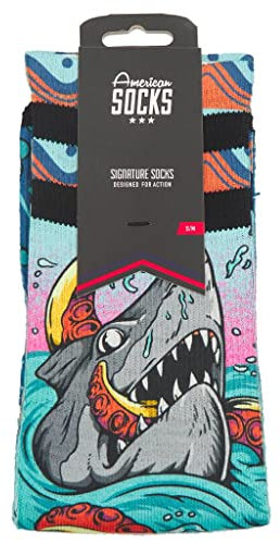 American Socks Seamonsters L/XL - Mid High