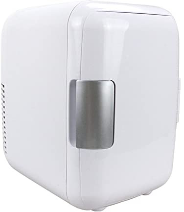DieffematicBX Mini Frigo 12V 4L Portable Home Réfrigérateur À Faible Bruit Mini Réfrigérateurs Congélateur Refroidissement Boîte De Chauffage Réfrigérateur
