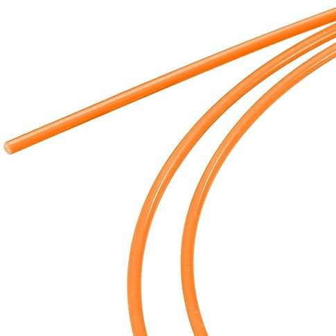 QUARKZMAN 5Stk Ersatz Faser Optische Visierstäbe 3mmx15cm PMMA für Bögen Visiere Basteln Kunst Fluoreszenz Orange