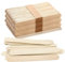150Stück Holzstäbchen,Holzmundspatel,Verschiedene Holzspatel Waxing,Einweg Kosmetik Spatel zur Haarentfernung,mit runden, sauber geschnittenen Kanten | Ideal auch für Bastelarbeitem 1.8cm x 15cm