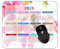 YENDOSTEEN Tappetino per Mouse da Gioco | Gaming PC Mouse Pad,Stami Di Giglio Fiore Colorato Tappetini Mouse per Computer PC e Laptop