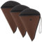 Amosfun 3St Ocarina-Schutztasche 1 nicht gewebte -Tasche -Taschen aus Keramik reisetasche Reisezubehör Ocarina Anti-Verlust-Tasche Tasche für 12-Loch- Sache Stoffdecke
