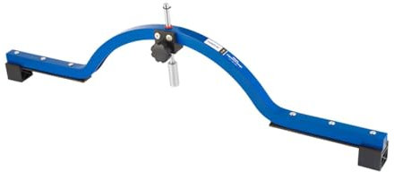 Wheel Alignment Gauge Repair Tool Wheel Rim for 12 to 29 Wheels Mountain Bikes Repairing Accessory Sturdy Dishing Tool, Blue