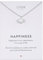 LUUK LIFESTYLE Collana moderna in acciaio inossidabile con ciondolo, lunghezza regolabile 50 cm, gioiello regalo per la migliore amica, Saturno, argento