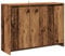vidaXL Sideboard, Kommode mit Stauraum, Anrichte Schrank für Wohnzimmer, Beistellschrank Mehrzweckschrank, Altholz-Optik Holzwerkstoff