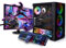 Veno Scorp Gaming PC 22 Monitor Bundle Ryzen 5 5500 Processor RX 580 8GB Graphics Card - 16GB Ram - 1TB NVMe SSD - 550W PSU - Windows 11 - WiFi - Neonzilla 4