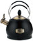 Hervidor de acero inoxidable de 2,6 l con mango resistente al calor, adecuado para todo tipo de cocinas, incluida la inducción