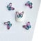 MLWSKERTY Butterfly Nail Art Rhinestones Nail Gems Nail Stones Flat Back Nail Jewels for Nail Art Decoration DIY Crafts Makeup