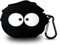 Viwind AirPods 4 Hülle Silikon Anime,Funny Cute 3D Cartoon Weiches Airpods 4th Generation Schutzhülle und Haut Case Cover mit karabiner,Kabelloses Laden&Stoßfeste-Coal Ball