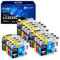 Uniwork LC223XL 12er-Pack Kompatibel für Brother LC223 Druckerpatronen für Brother MFC J5320DW Patronen J480DW J4120DW J880DW J4420DW J4620DW J480DW J5620DW J680DW J4625DW J5625DW, DCP J4120DW J562DW