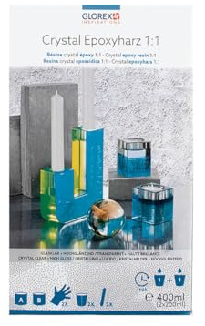 Crystal Epoxyharz 2x 200 ml
