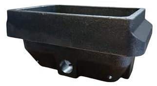 Assieme Cestello Braciere in Ghisa per Pellet Rif. 14809011 Dimensioni 142x84x75,5 mm Per Stufe Karmek One (Berlino, Bonn, Firenze, Samantha...) e Moretti Design Ricambio Ghisa Spessore 6mm