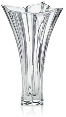 Mikasa Kristallvase mit Blumenmuster, 35,6 cm