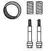 HJS 82 22 4625 Dichtungssatz, Abgasanlage