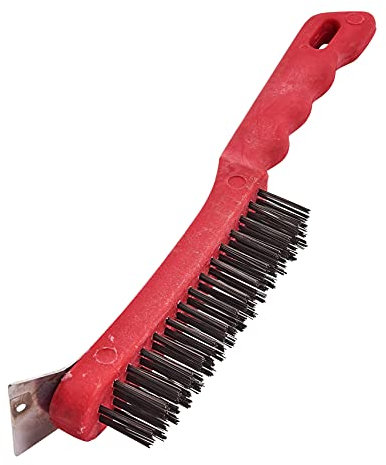 Amtech S3675 Wire brush and scraper