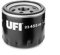 UFI Filters, Filtro Olio 23.455.00, Filtro Olio per Ricambio, Adatto a Auto, Applicabile su Diversi Modelli Alfa Romeo, Fiat e Lancia