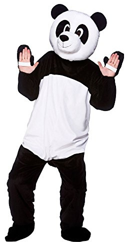Wicked Costumes Adult Deluxe Giant Panda Fancy Dress Mascot - One Size
