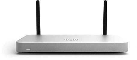 Meraki MX64W 200 Mbit/s Firewall (Hardware) – Firewall (Hardware) (200 Mbit/s, 1000 Mbit/s, 70 Mbit/s, 802.11ac, 802.11n, 50 Benutzer, kabelgebunden & kabellos)