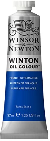 Winton Oil Paint 37ml/Tube-French Ultramarine