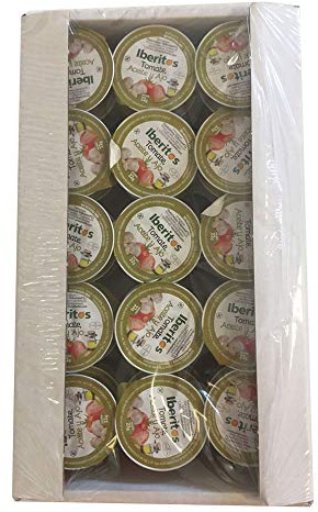 2 x Bandejas de Tomate, Ajo y Aceite de 22 g. 90 Unidades para desayunos.