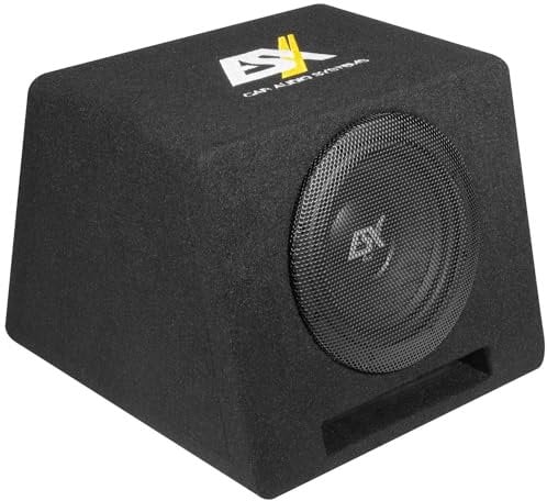 ESX DBX108Q | 20 cm (8') Single Subwoofer Bassreflex-System Belastbarkeit 200/400 Watt RMS/max.
