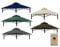freigarten.de Ersatzdach für Pavillon 334 cm x 334 cm Sand Antik Pavillon Wasserdicht Material: Panama PCV Soft 370g/m² extra stark Modell 10 (Braun)