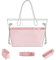 DGAZ Handtaschen Organizer Einsatz für Neverfull PM/MM/GM Taschen, Seide Tasche in Tasche Organizer, Luxus-Handtaschen & Tote Innentaschen (Rosa, GM)