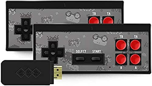 Mini console de jeu – Console de jeu TV rétro classique | Consoles de jeu familial avec 750 jeux et 2 joysticks | Console de jeu vidéo 4K HD-MI | Consoles de jeu familiales classiques double joueur