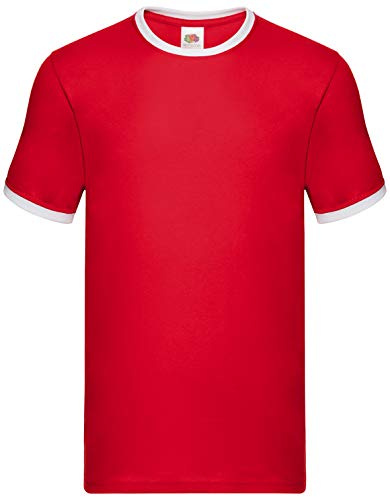 Fruit of the Loom Men's Valueweight Ringer Tee Shirt