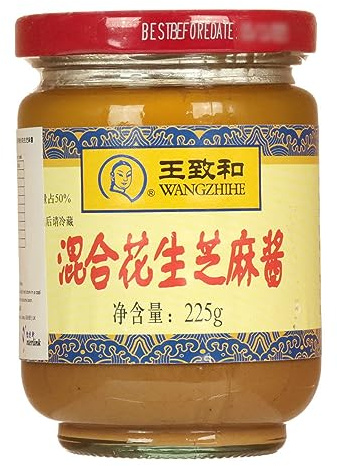 Wangzhihe Sesame Paste With Peanut Butter for Dressing Sauce Cooking 225g