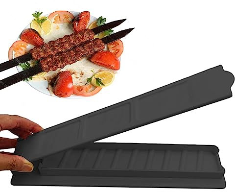 Tsuchiya Kebab Maker Kebab kebab 29,2 cm Resistente al Calor Antiadherente Barbacoa Stringer Box Manual Kebab Forma Para Cocina, Hogar, Picnic Al Aire Libre, Camping Para Barbacoas Novatos
