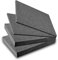 4 Stück Rasterschaumstoff Würfelschaum: 2 Stück 400 x 300 x 50mm & 2 Stück 400 x 300 x 10mm, Werkzeugkoffer Kamerakoffer Schaumstoff Koffereinlage Schaumstoff Werkzeugeinlage Miniaturen Tabletop