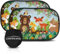 Parasol Coche con protección UV certificada Óptima Oscuridad - Autoadhesivo, para Proteger del Sol a bebés y Mascotas, 2 parasoles para bebé de 51x31 cm, Diseño Madera