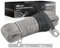 Nilight Seilwinde Seil 1/4 Zoll x 50 Fuß 4082.3 kg Synthetische Winde Line Kabel mit schwarzer Schutzhülle Winde Line Seile für ATV Winde mit synthetischem Seil UTV-Winden Seil LKW Boot SUV Fahrzeug