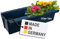 Hossi's Wholesale 10 Euro-Paletten Blumenkästen-Einsätze | mit Hängesystem zum Einhängen | 37,3cm Anthrazit | Pflanzkasten für Europalette Palette | Balkonkasten | Blumentopf | extrem stabil