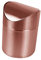 Ciieeo Mini Poubelle De Bureau Acier Inoxydable Avec Couvercle Petite Poubelle De Table Pratique Pour Salle De Bain Cuisine Et Bureau Design Élégant Rose