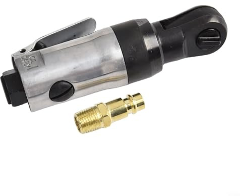 35.6 cm Pneumatisches Ratschenschlüssel Werkzeug mit Luftkraft, umkehrbare Funktionalität, Hebelsteuerung zur Drehmomenteinstellung, geeignet für Autoindustrie und Maschinenbau