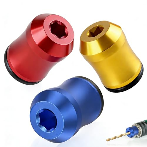 3 Pcs Magnetic Screw Holder, Magnetic Drill Bit Holder Trend Bit Holders Screwdriver Bit Holders with Anti-Slip Design Mag Holder for Home Repair for DIY Projects 3 Colors