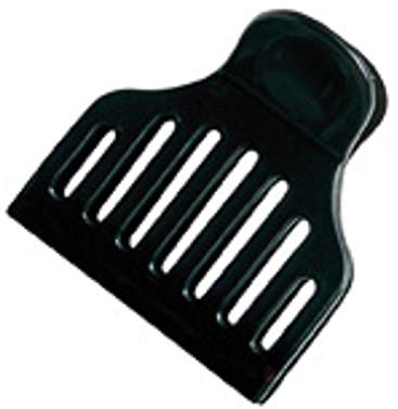 Comair 3150045 Abteilklammer Plastik Butterfly, 6er Beutel, schwarz
