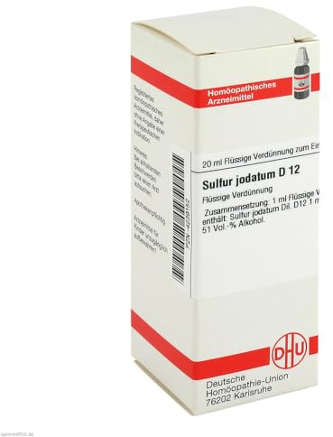 Sulfur jodatum D12 DHU Dilution, 20 ml Lösung