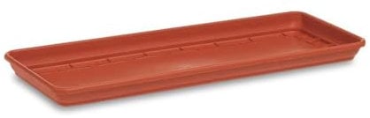 Tildenet 79956 Mediterraneo Soucoupe pour jardinière Terre Cuite 50 x 17 x 3 cm