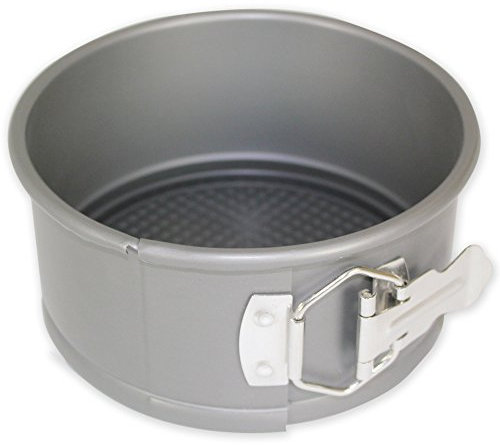 PME SPR063 Silver Anodised Springform Cake Pan 6 x 3-Inch Deep