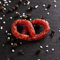 WURSTBARON® - Salami Mini Brezn - Original Wurst Snack Brezeln aus Bayern - Karton mit 16 Packungen je 50 g - Snackbox Sticks