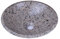 YUCHENGSTONE® Waschbecken Waschschale Steinwaschbecken 100% Naturstein, Aufsatzwaschbecken Handwaschbecken Marmor/Granit, rund, Durchmesser 33-35cm, Durchmesser Ablauf 4,5 cm