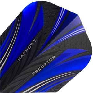 Harrows darts flights prime predator blue