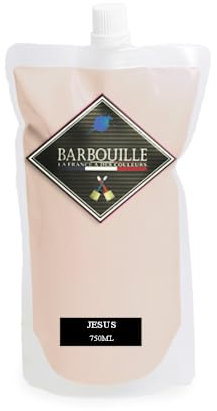 BARBOUILLE - Peinture Acrylique Jésus - Effet Mat-Poudré - Peinture Mur & Plafond - Lessivable - Séchage En 30 min - COV A+ - Fabriquée En France - 750 ml