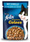 FELIX Sensations Gelees Katzenfutter nass, mit Forelle & Spinat in Gelee, 26er Pack (26 x 85g)
