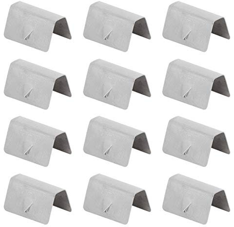 Windabweiser Clips, Ka Fenster Abweiser Clips, Dioche 12Pcs Auto Wind Regenabweiser Kanal Edelstahl Befestigung Halteclips passend für Heko G3