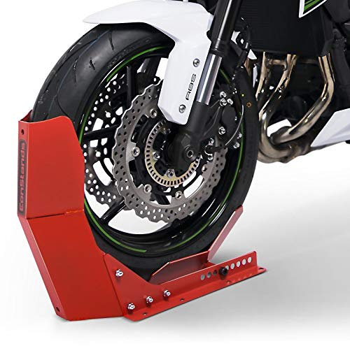 Easy Fix Transportständer Kompatibel für Vespa 946 / GTS 125 rot Vorderrad Roller Wippe